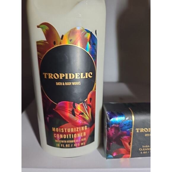 Bath & Body Works TROPIDELIC Shampoo & Conditioner And Bar Soap Set Of 3 - Picture 2 of 7